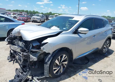 2018 Nissan Murano Platinum из США, поврежденный, VIN 5N1AZ2MG3JN109288